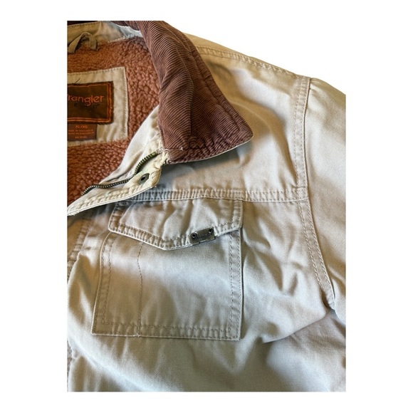 Wrangler Men’s XL Hero Barn Jacket Sherpa Lined Coat Chore Utility Work(Read) - Picture 4 of 14